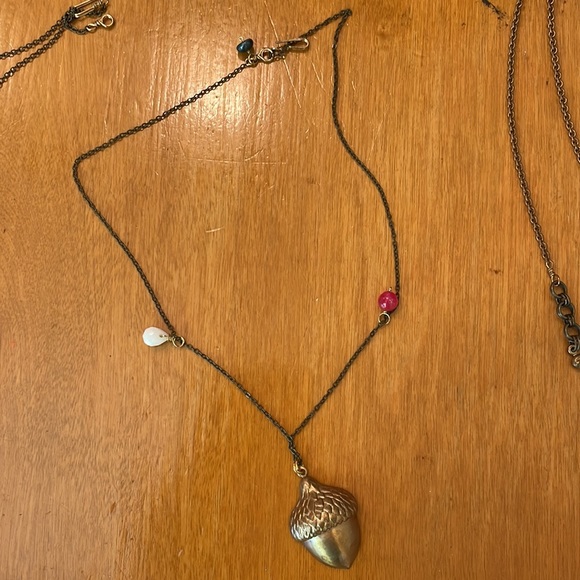 Handmade vintage charm necklaces - Picture 4 of 7